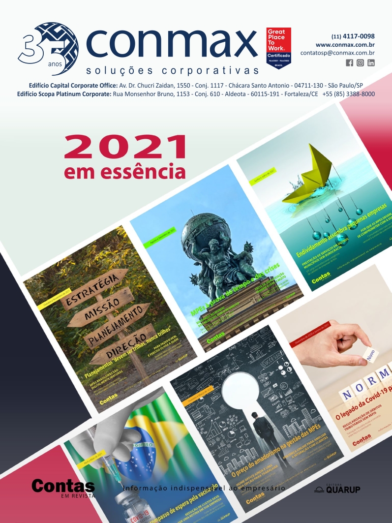 Conmax Contas em Revista - Melhor de 2021